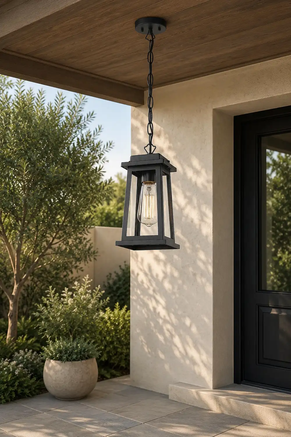 Outdoor Lantern Pendant Lamp - Lumpaz