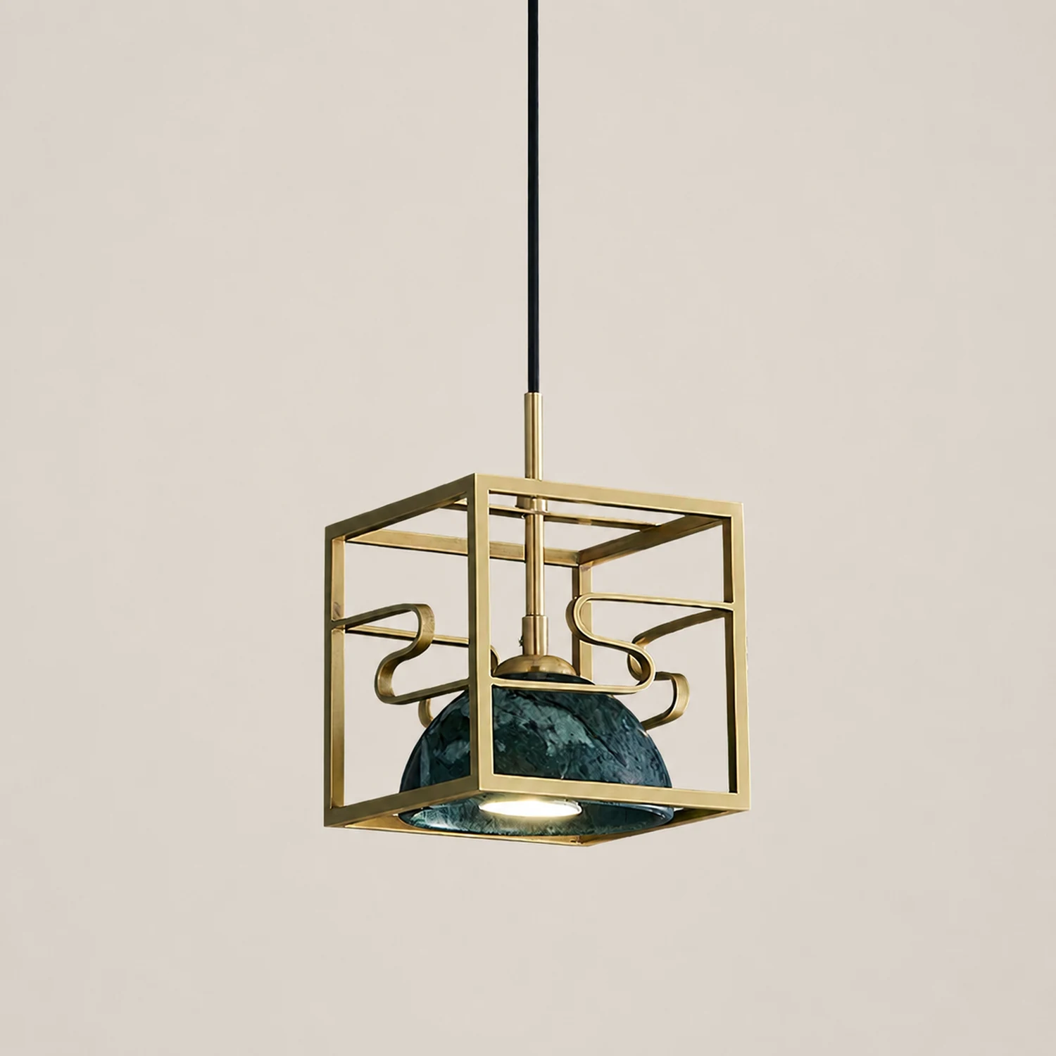 Lantern Square Pendant Lamp - Lumpaz