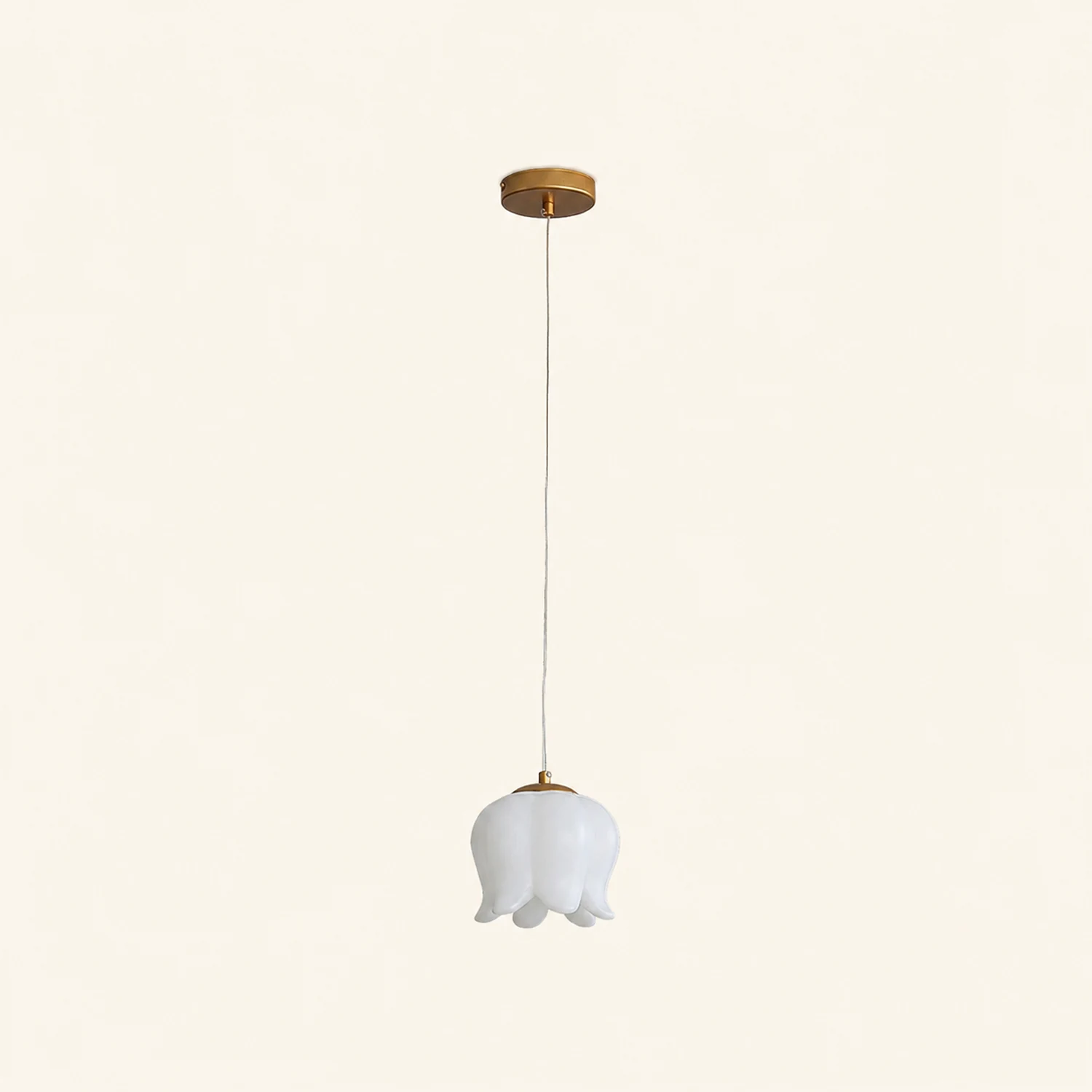 Elegant Floral Pendant Light - Lumpaz