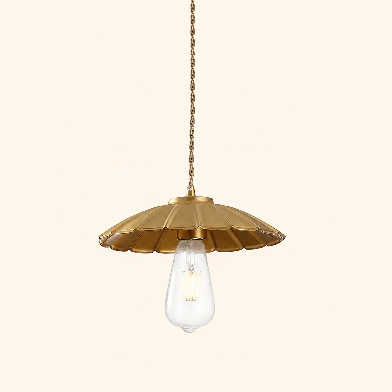 Sleek Flat Pendant Lamp - Lumpaz