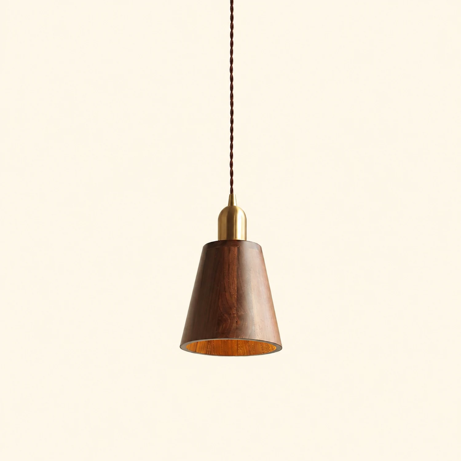 Lyfa Walnut Pendant Light - Lumpaz