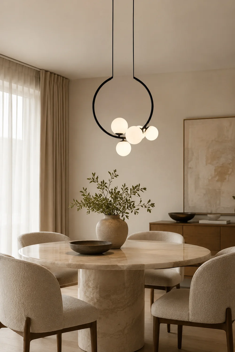 Glass Bubble Pendant Light - Lumpaz