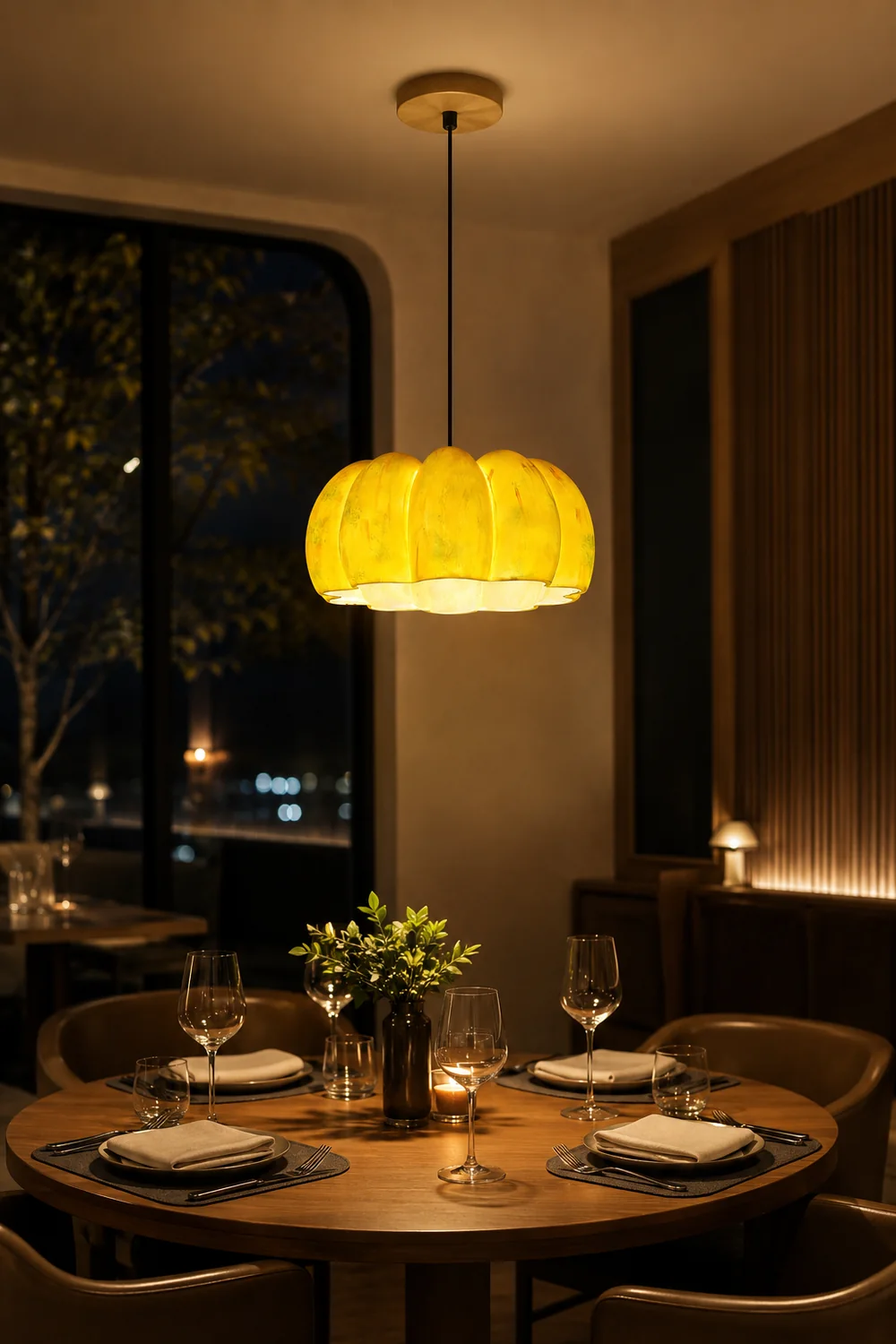 Pumpkin Pendant Light - Lumpaz