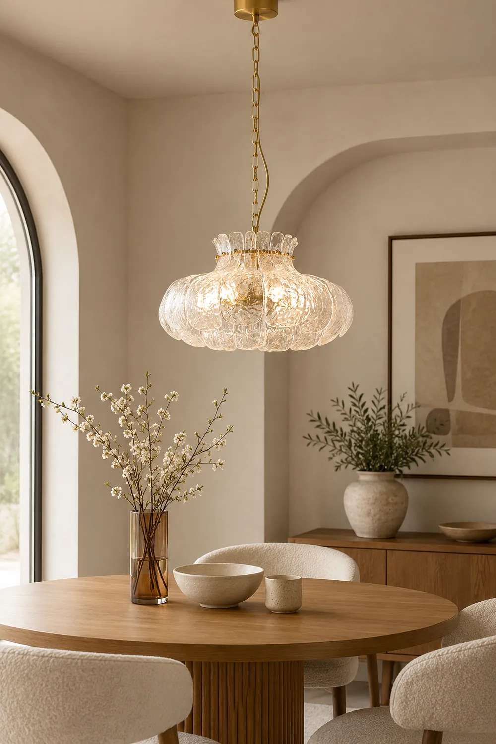 Petal Ice Pendant Light - Lumpaz