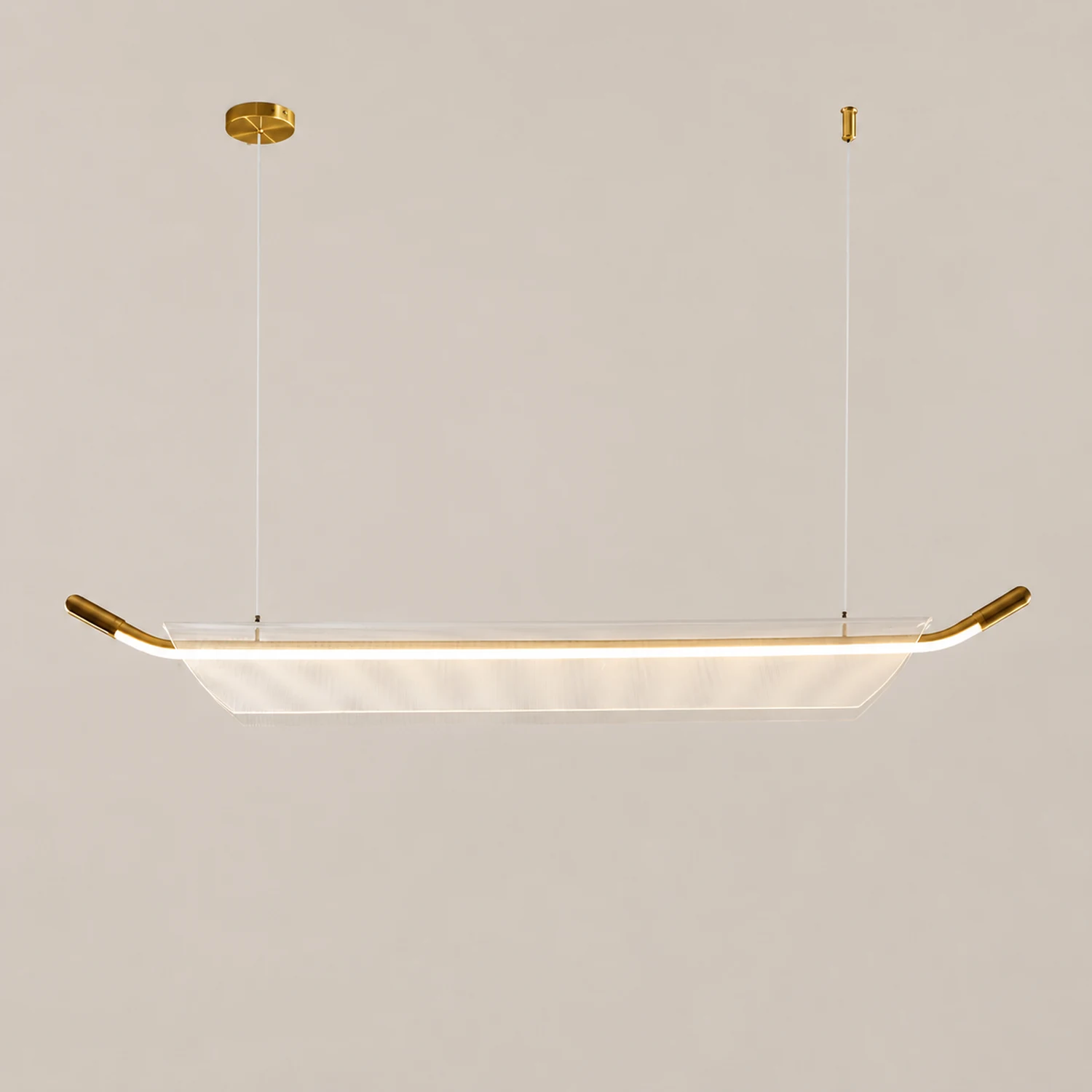 One Word Acrylic Pendant Light - Lumpaz