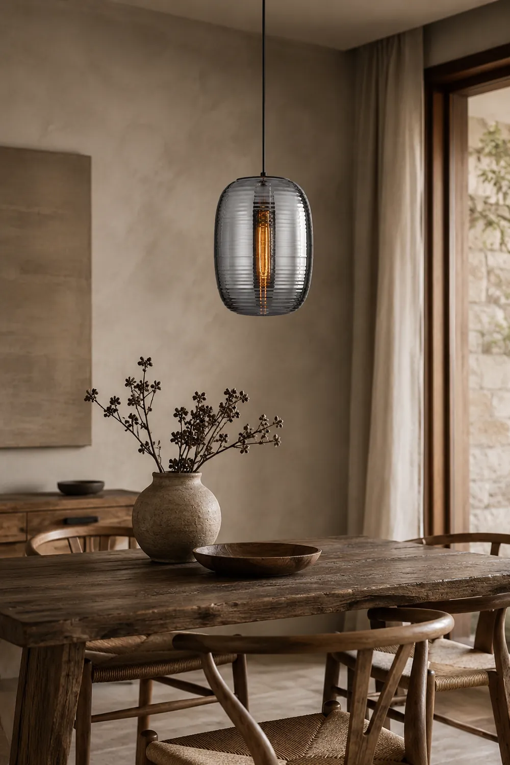 Joselina Glass Pendant Light - Lumpaz