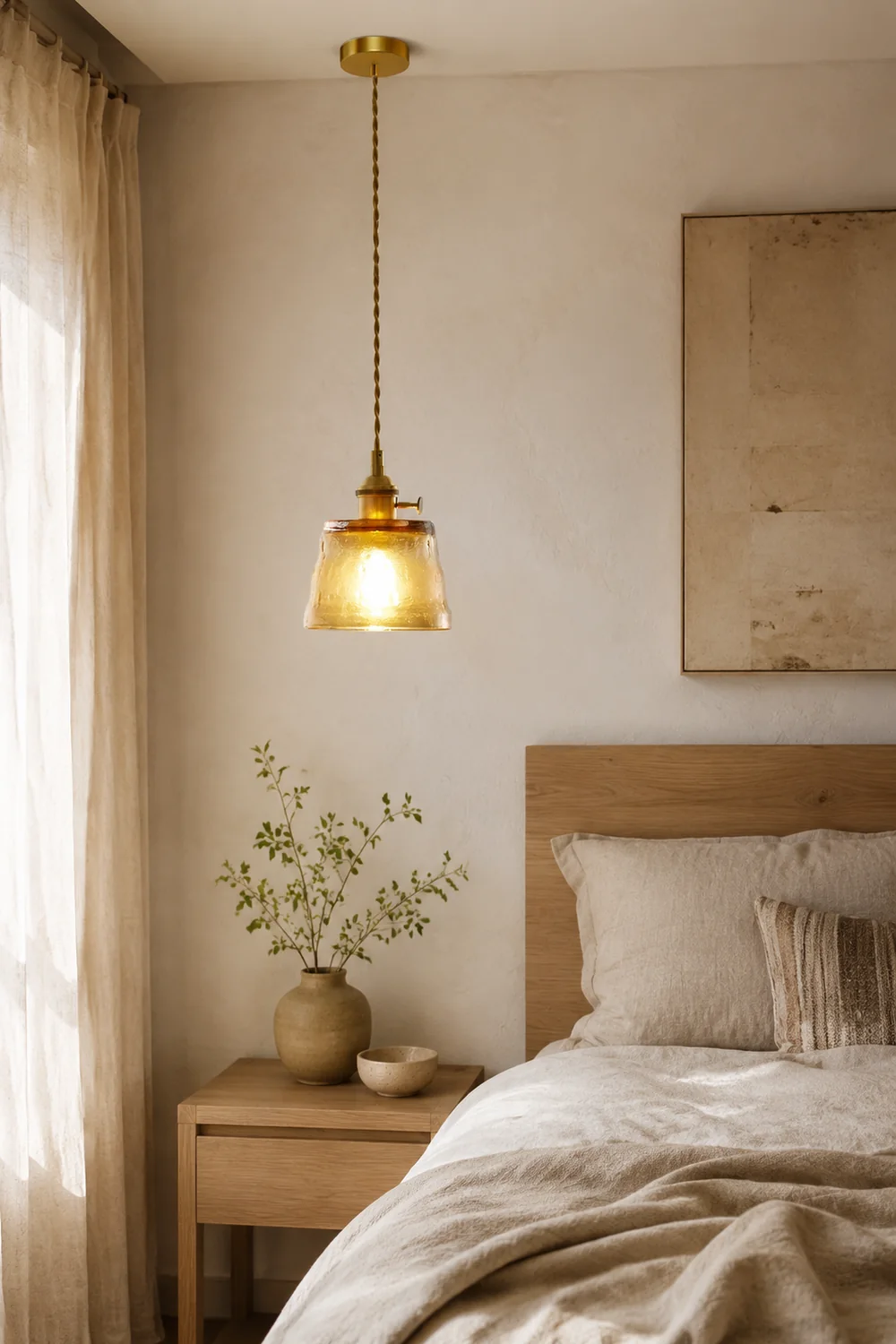 Glass Cup Pendant Lamp - Lumpaz