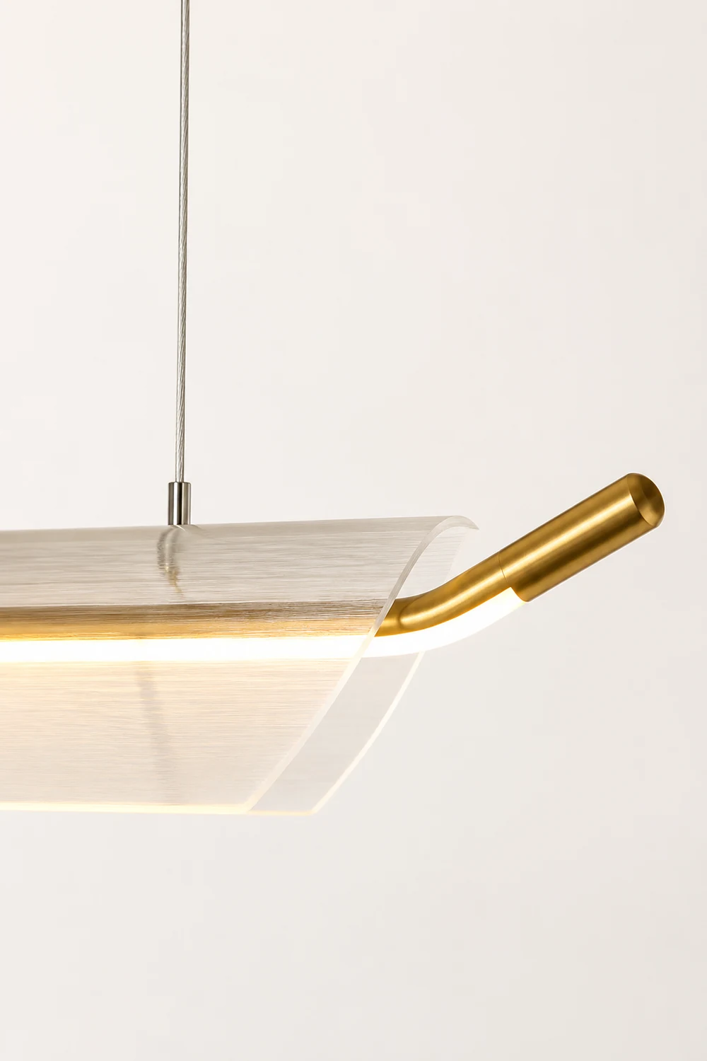 One Word Acrylic Pendant Light - Lumpaz
