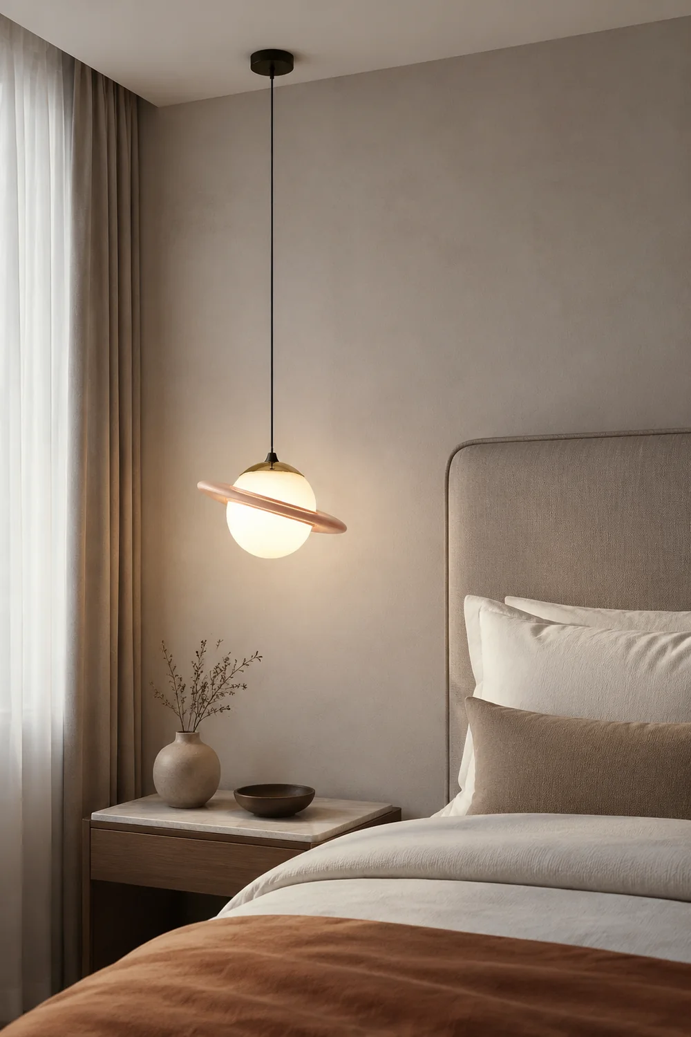 Saturn Planet Pendant Lamp - Lumpaz