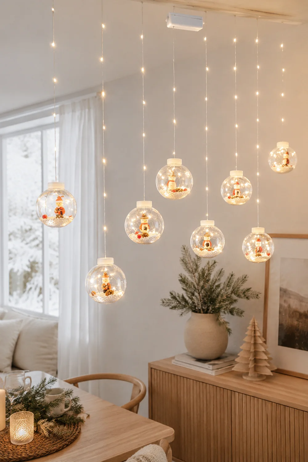 Christmas Ball String Lights - Lumpaz