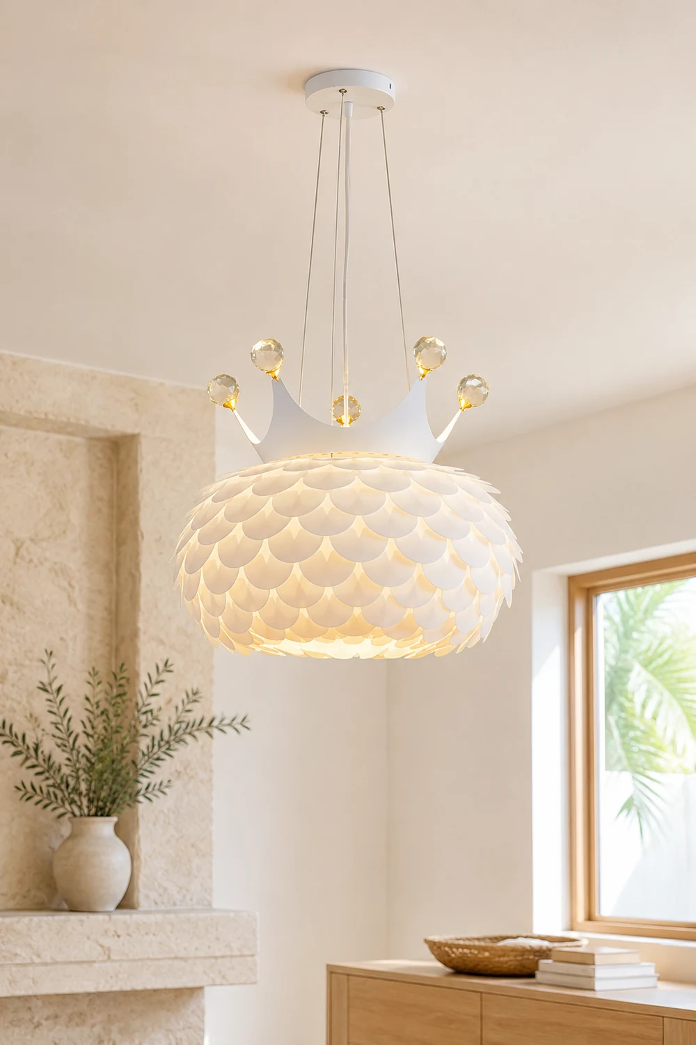 Aluvia Crown Pendant Lamp - Lumpaz