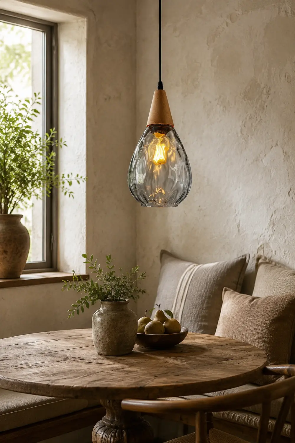 Besnier Glass Pendant Light - Lumpaz