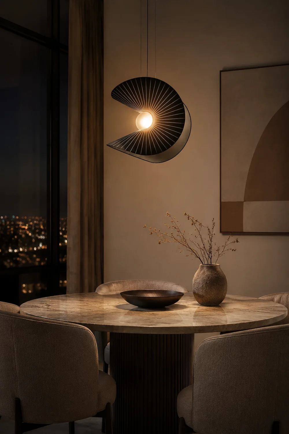Shell Nordic Pendant Light - Lumpaz