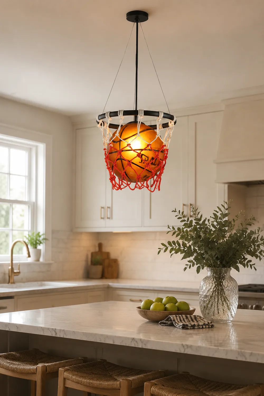 Basketball Pendant Lamp - Lumpaz