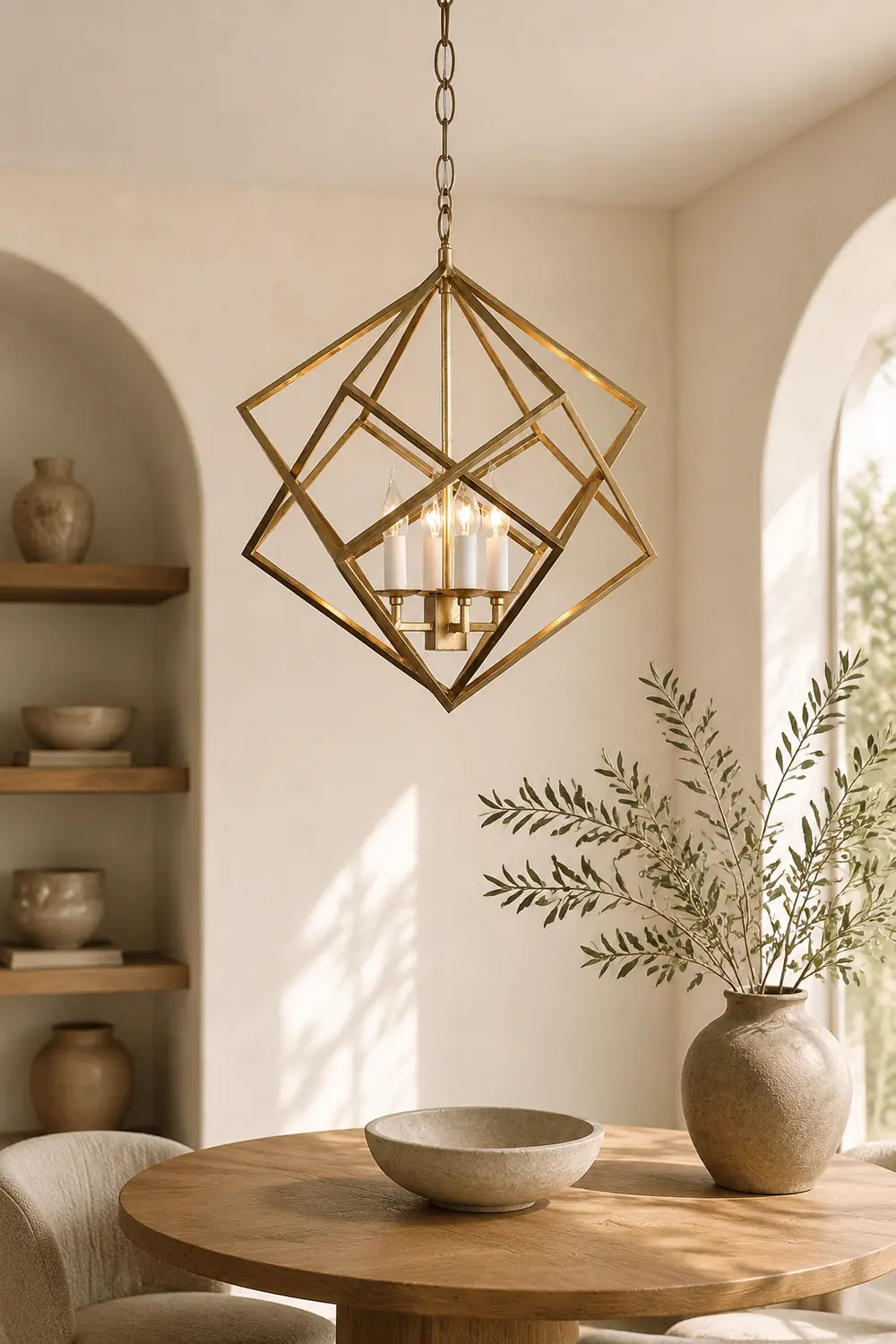 Voss Geometric Pendant Light - Lumpaz