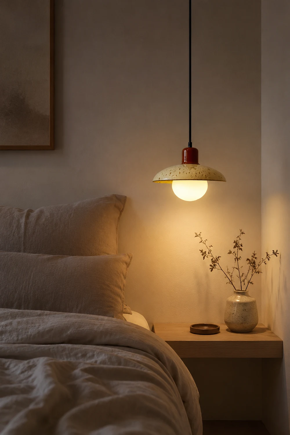 Revi Cement Pendant Light - Lumpaz