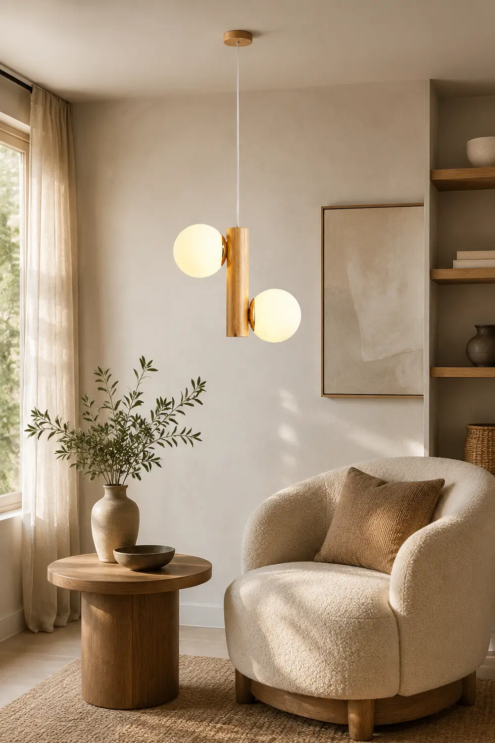 Tupelo Double Pendant Lamp - Lumpaz