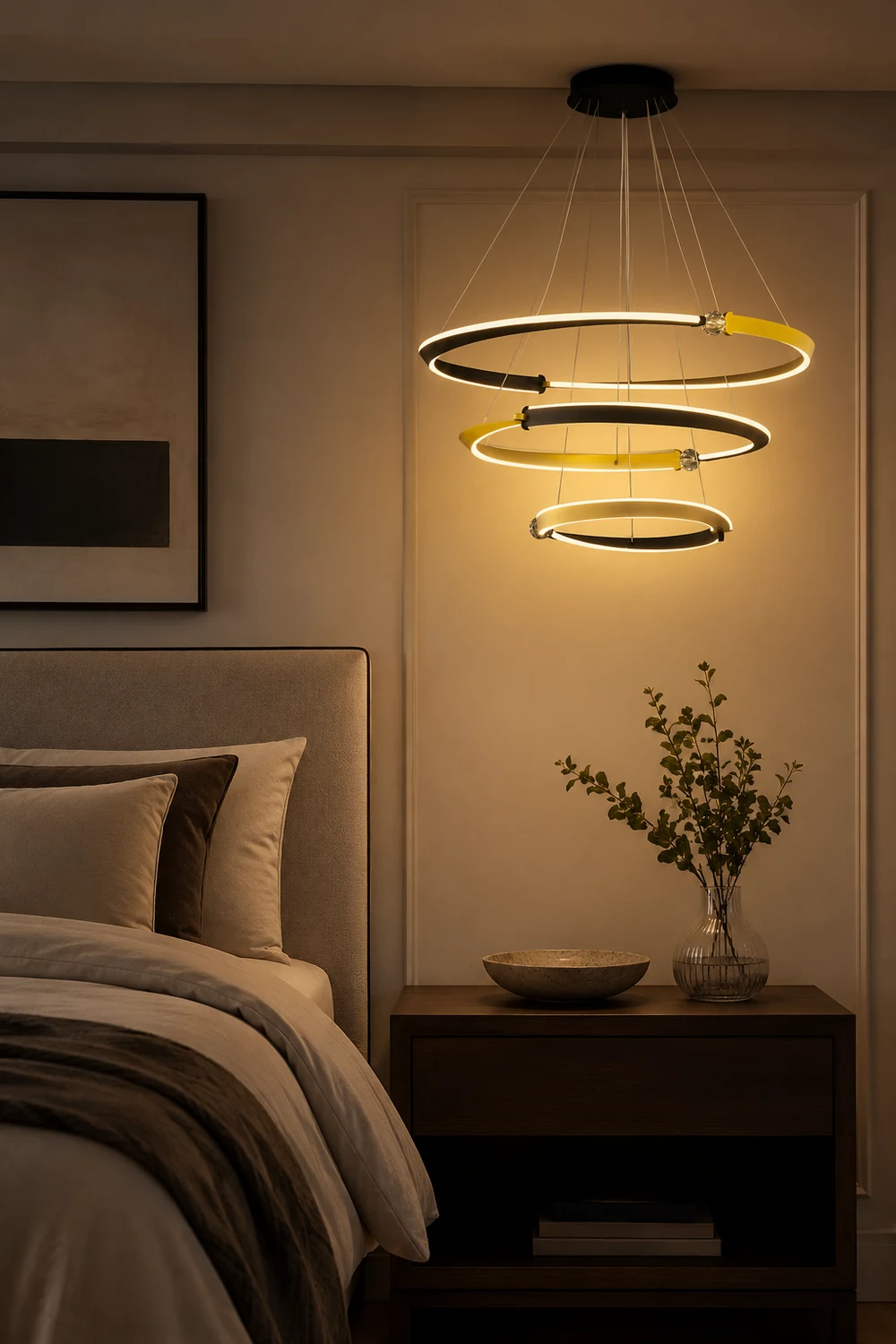 Beliani LED Pendant Light - Lumpaz