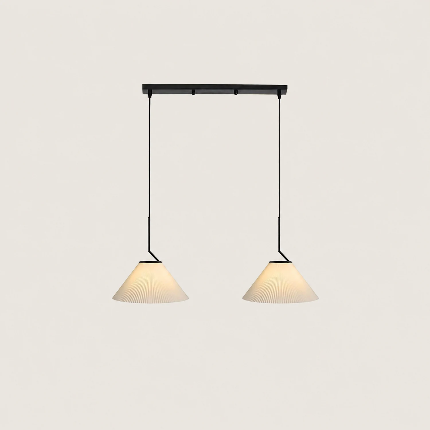 Pleated Skirt Pendant Light - Lumpaz