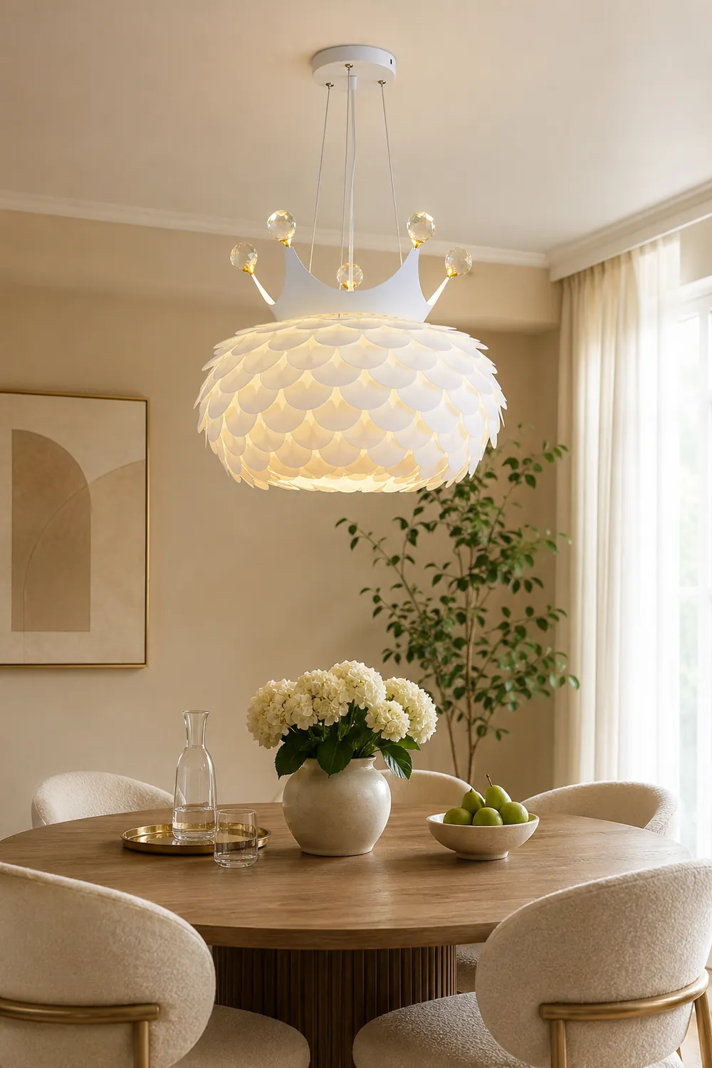 Aluvia Crown Pendant Lamp - Lumpaz
