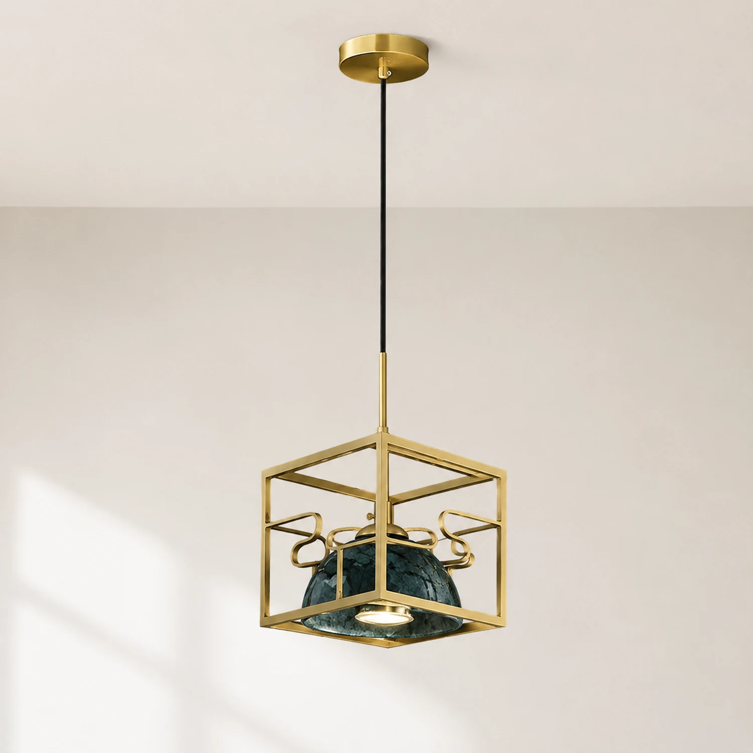 Lantern Square Pendant Lamp - Lumpaz