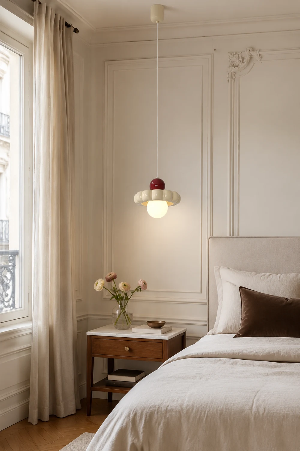 Cream Cloud Pendant Lamp - Lumpaz