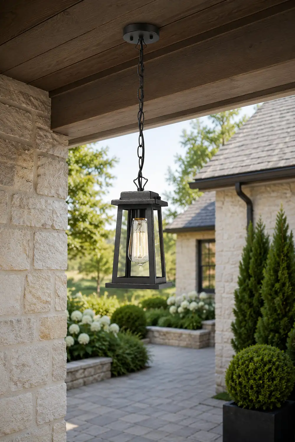Outdoor Lantern Pendant Lamp - Lumpaz
