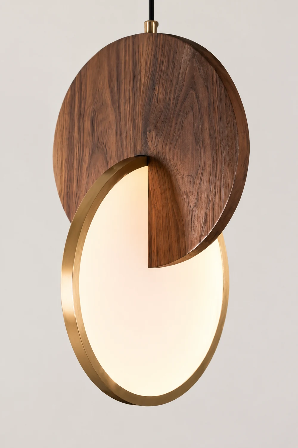 Double Disk Pendant Lamp - Lumpaz