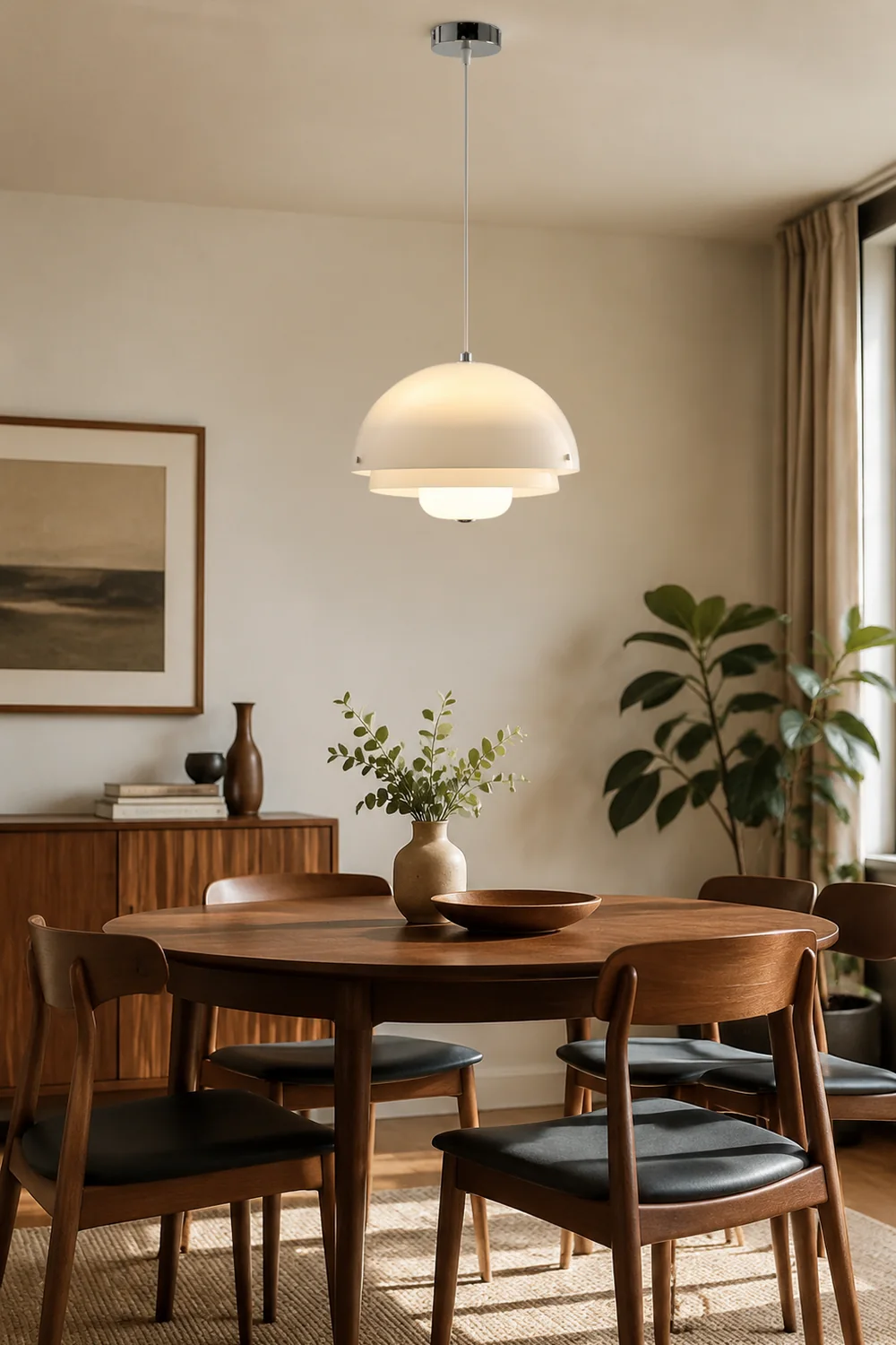 Milk White Layer Pendant Lamp - Lumpaz
