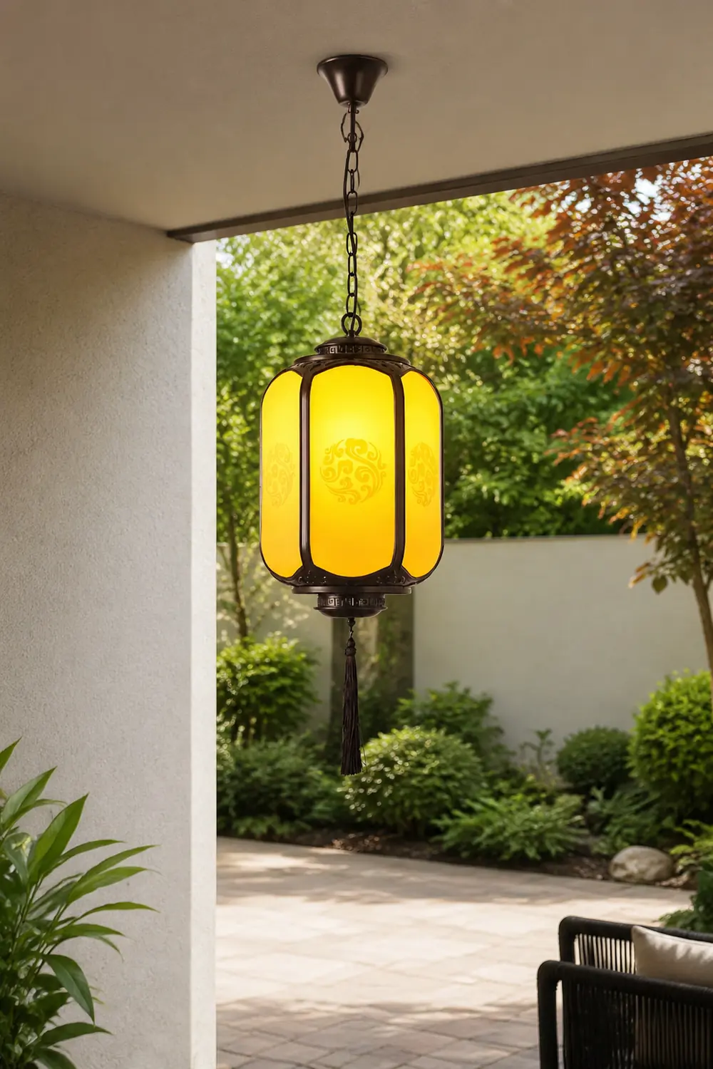 Antique Lantern Pendant Light - Lumpaz