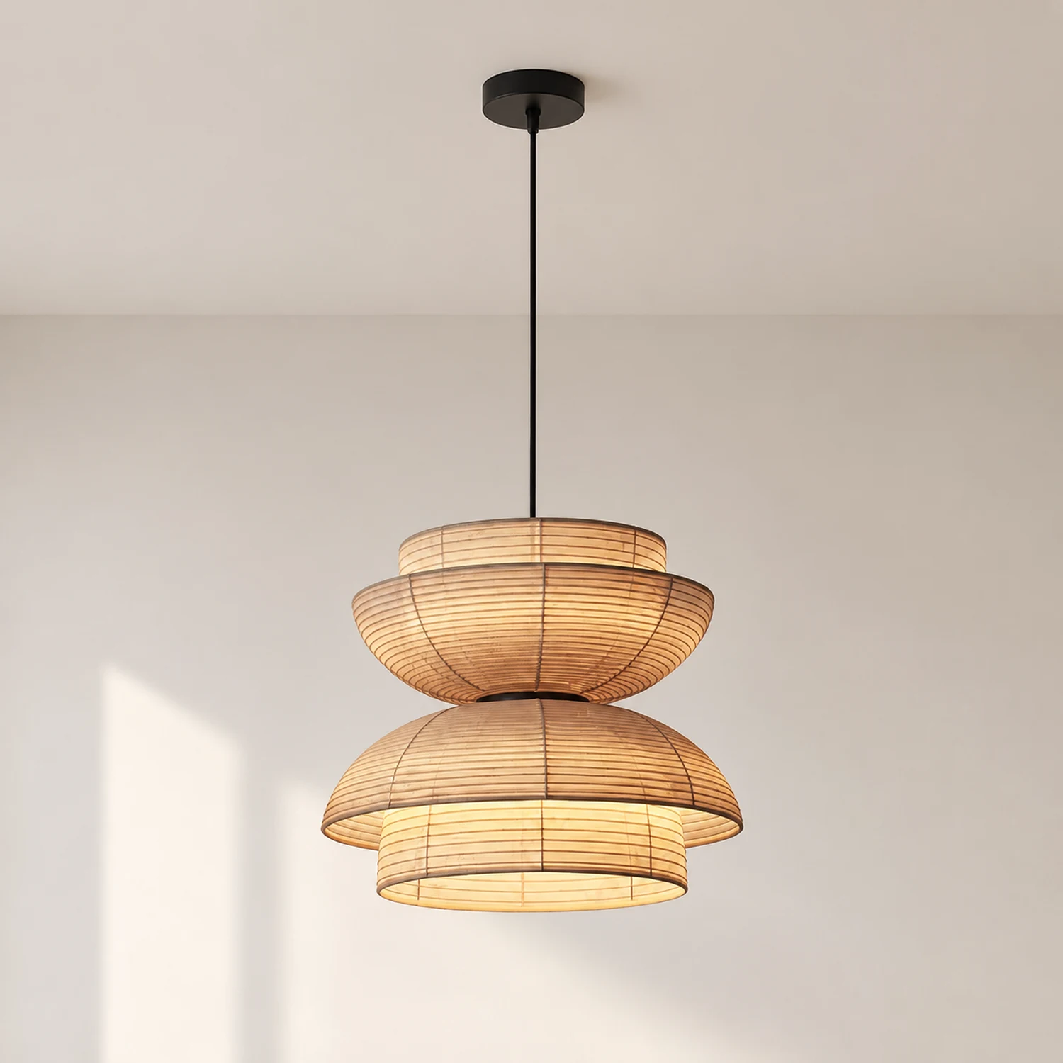 Fabric Art Hanging Lamp - Lumpaz