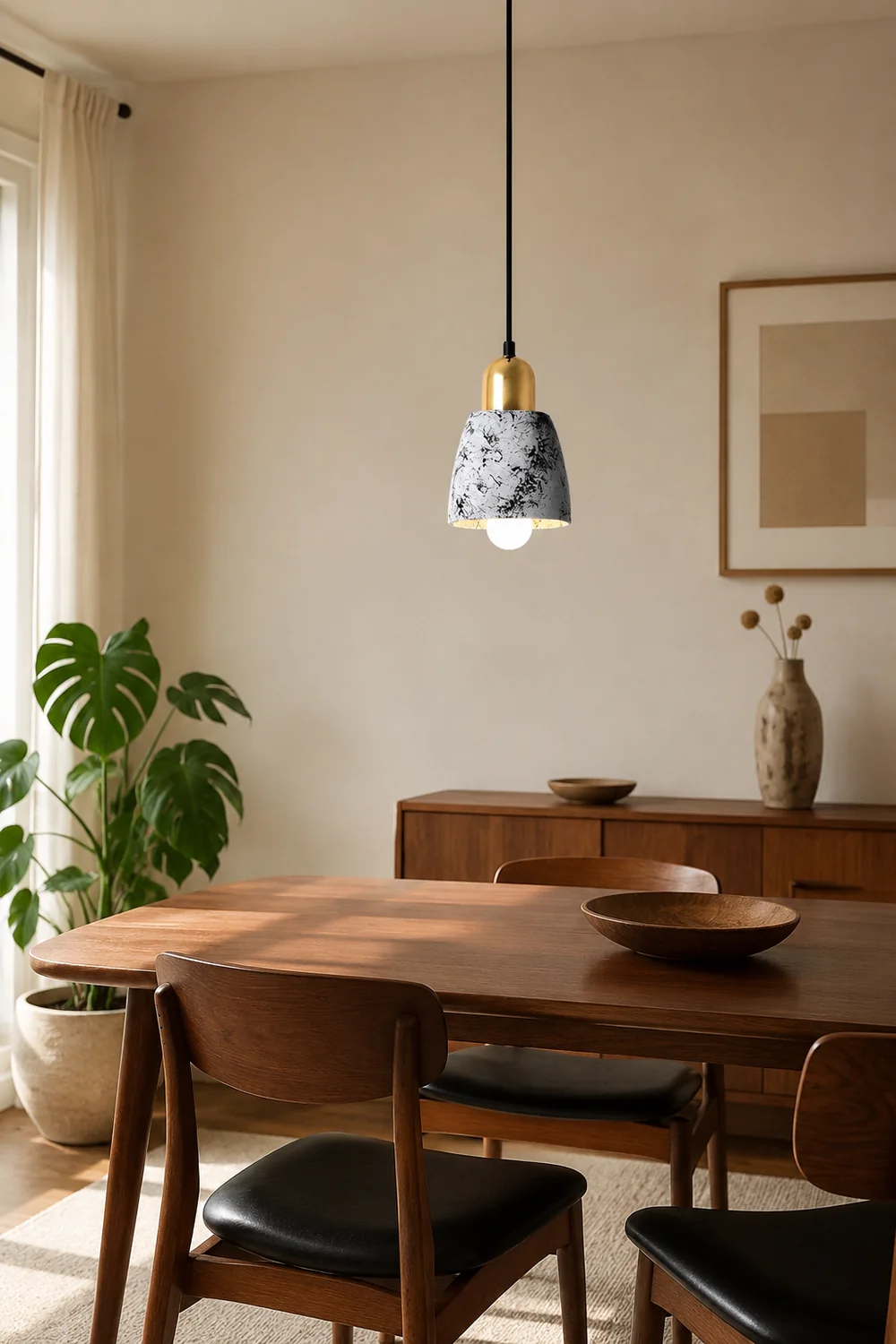 Hubble Cement Pendant Lights - Lumpaz