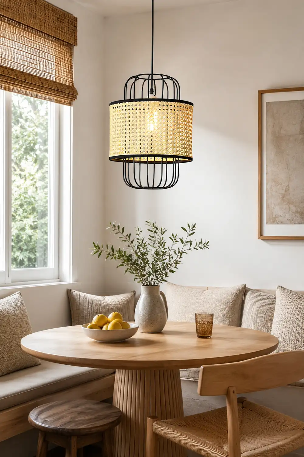 Rattan Aru Pendant Lamp - Lumpaz