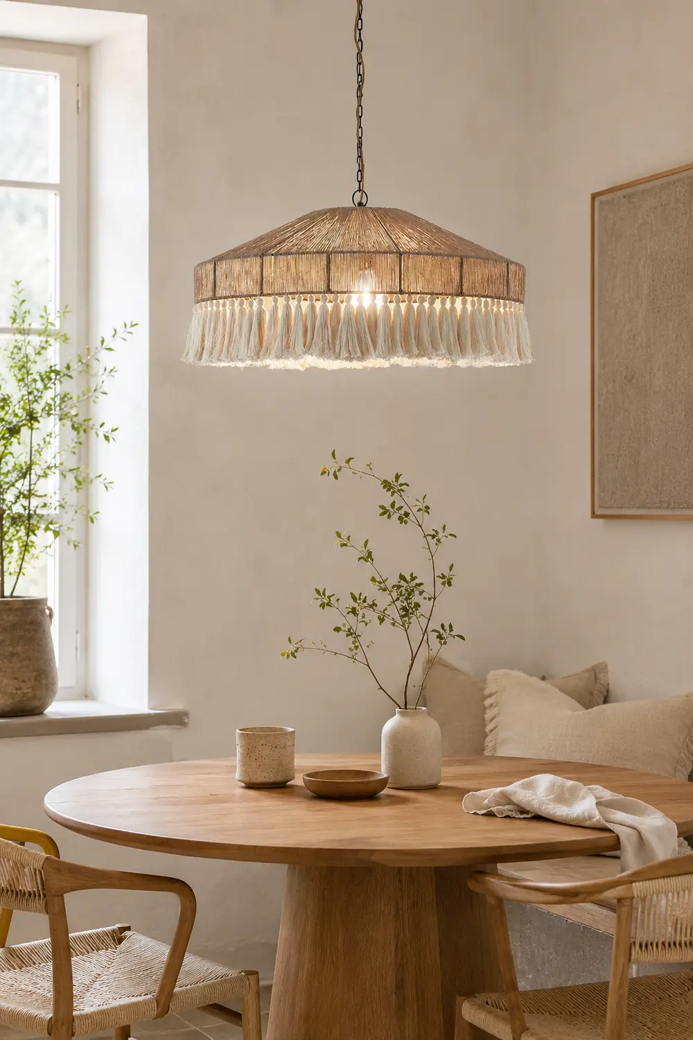 Bohemian Fringe Pendant Lamp - Lumpaz
