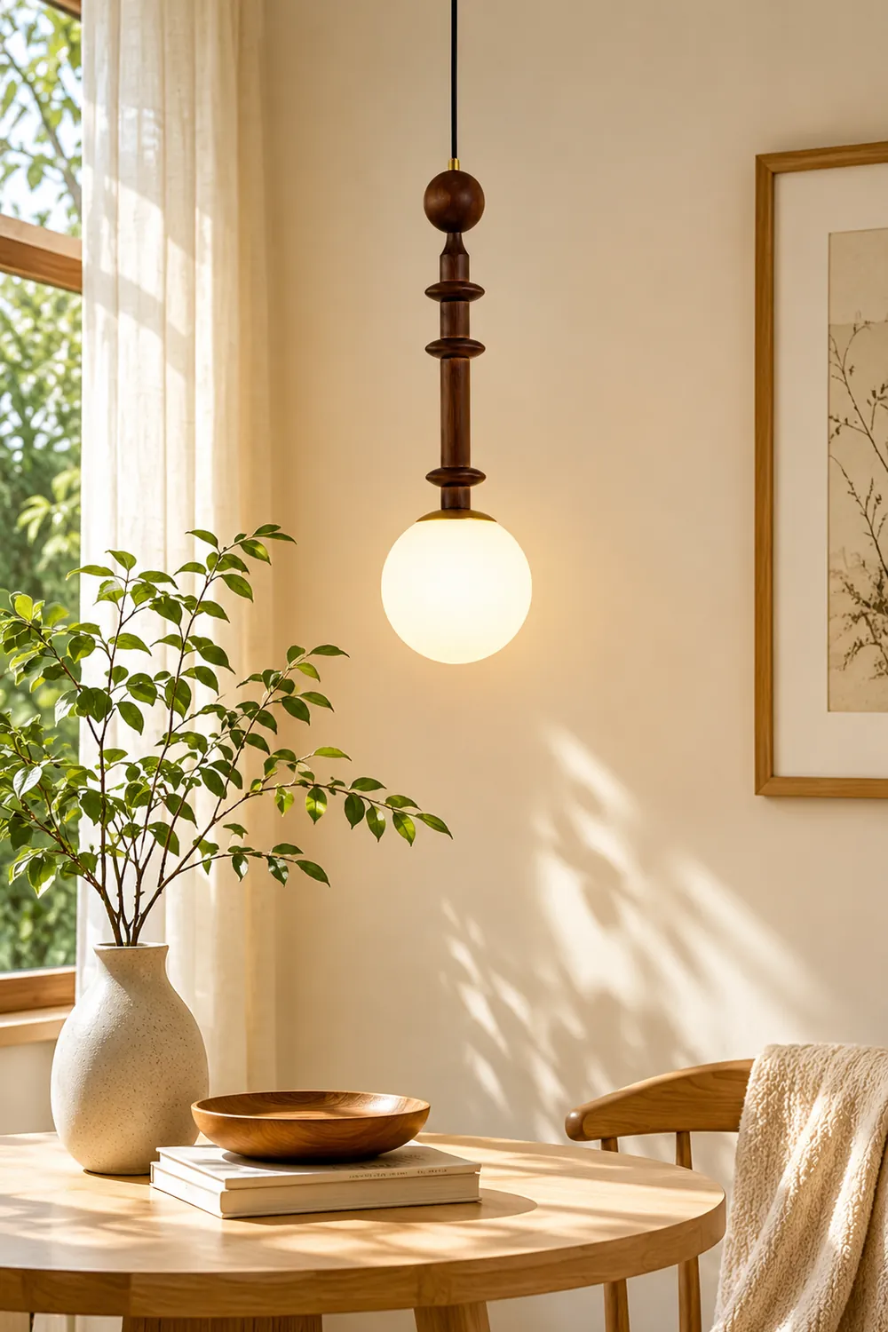 Roman Column Small Pendant Light - Lumpaz