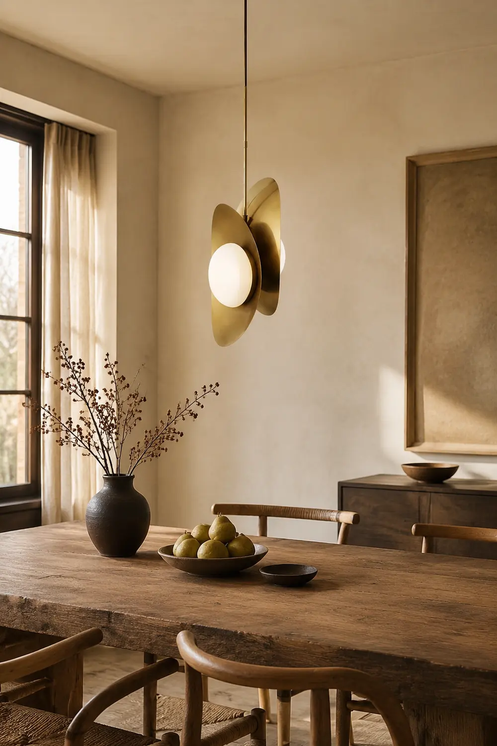 Golden Petal Pendant Lamp - Lumpaz