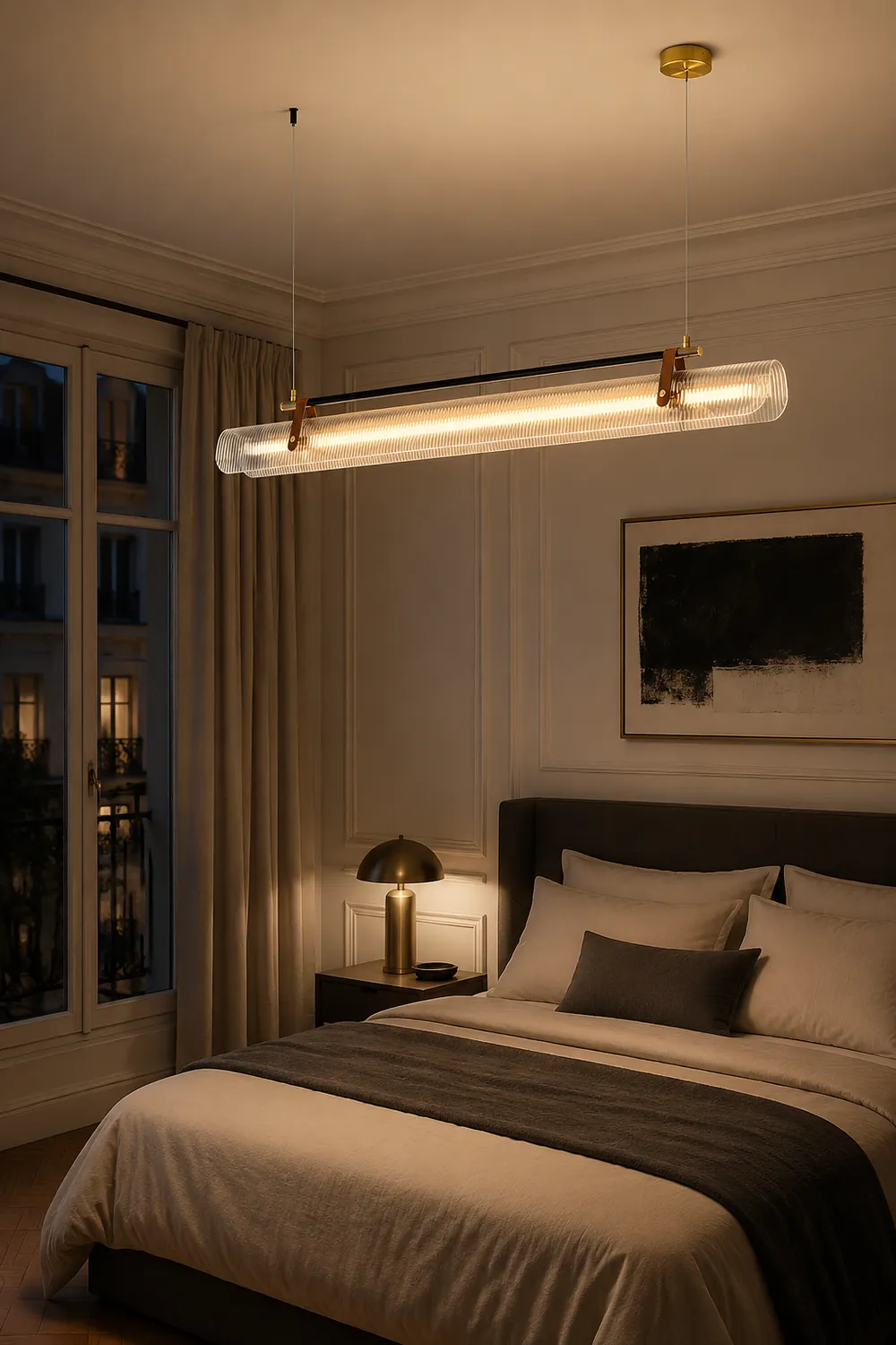 Acrylic Linear Chandelier - Lumpaz