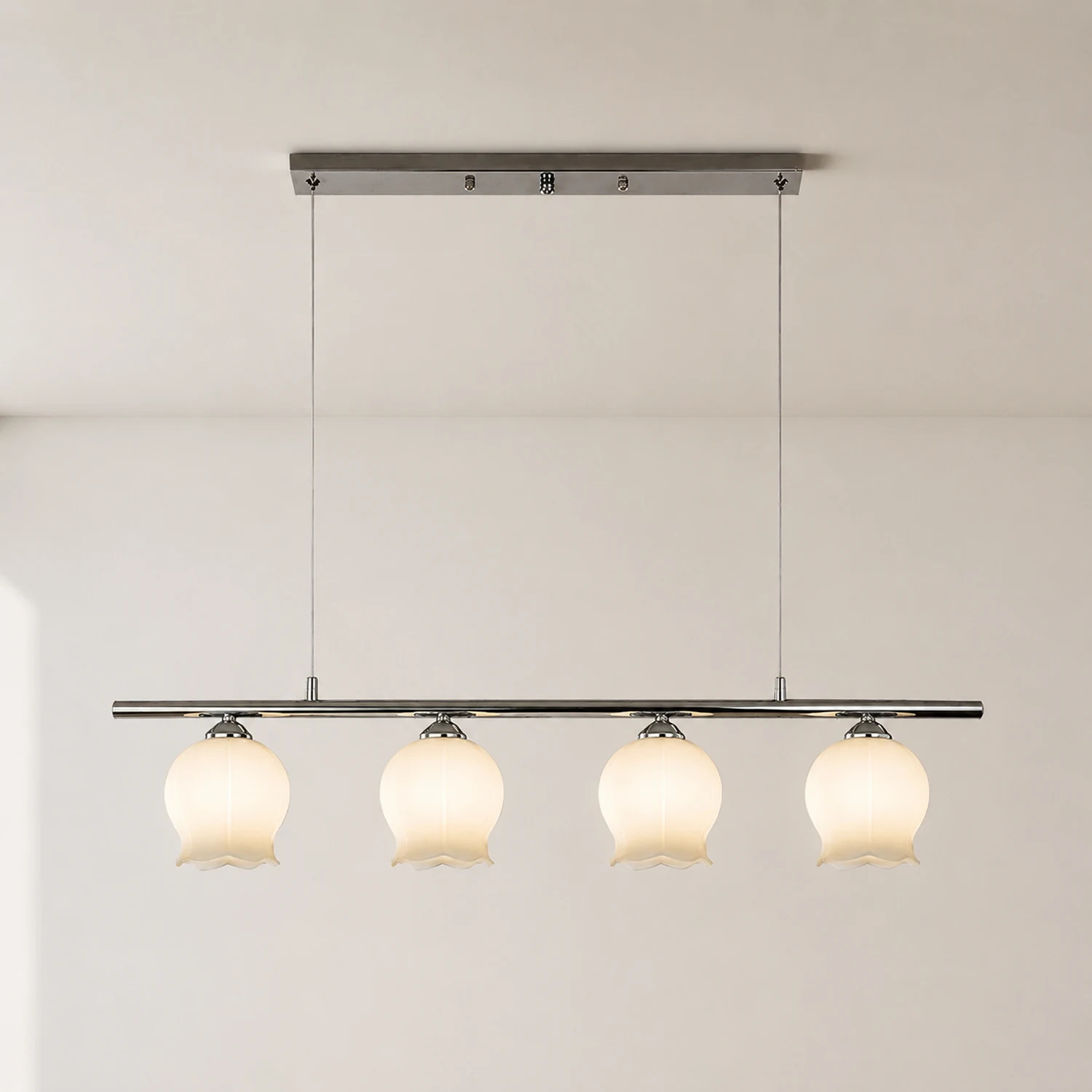Floral Glass Modern Pendant Lamp - Lumpaz