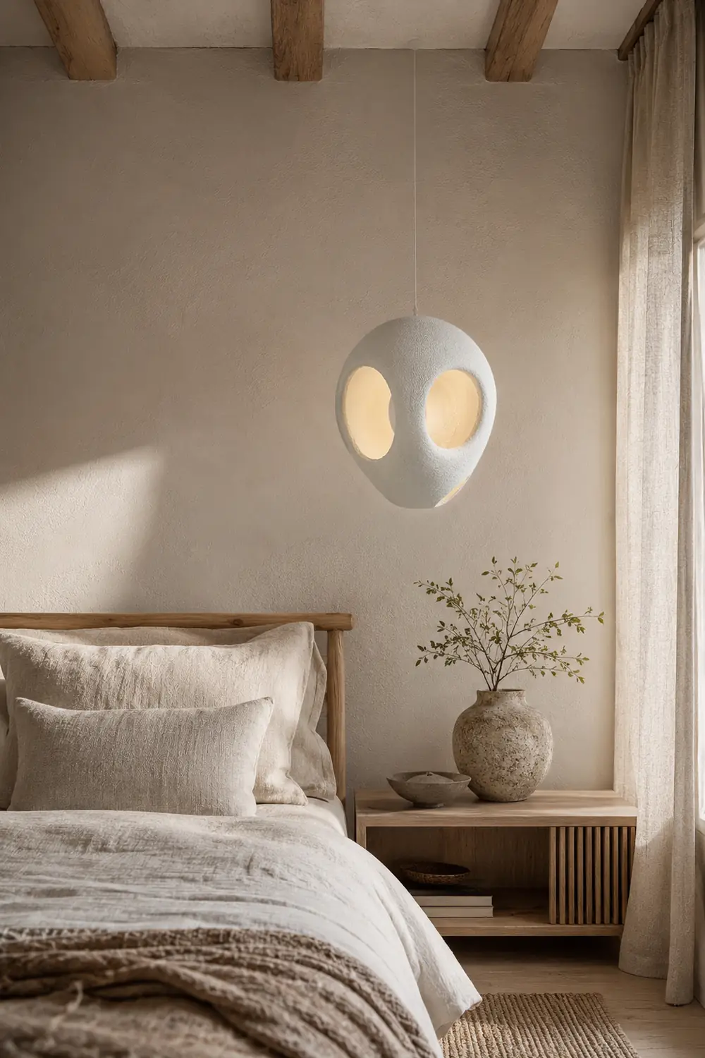 Polystyrene Pendant Light - Lumpaz