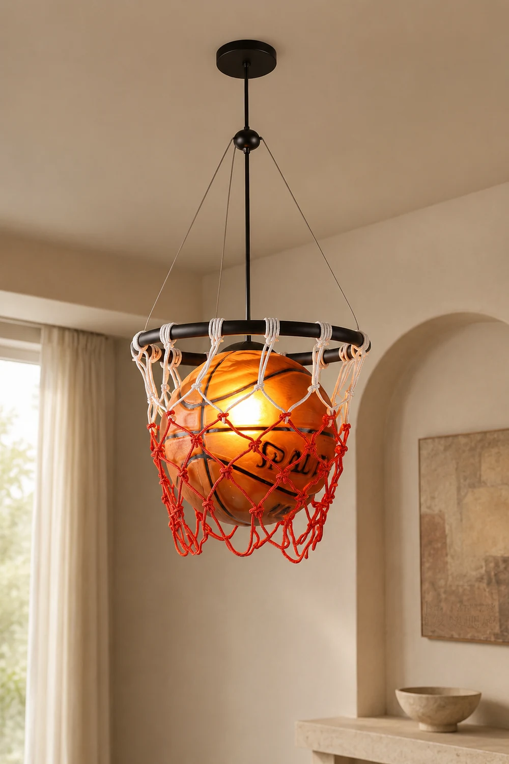 Basketball Pendant Lamp - Lumpaz