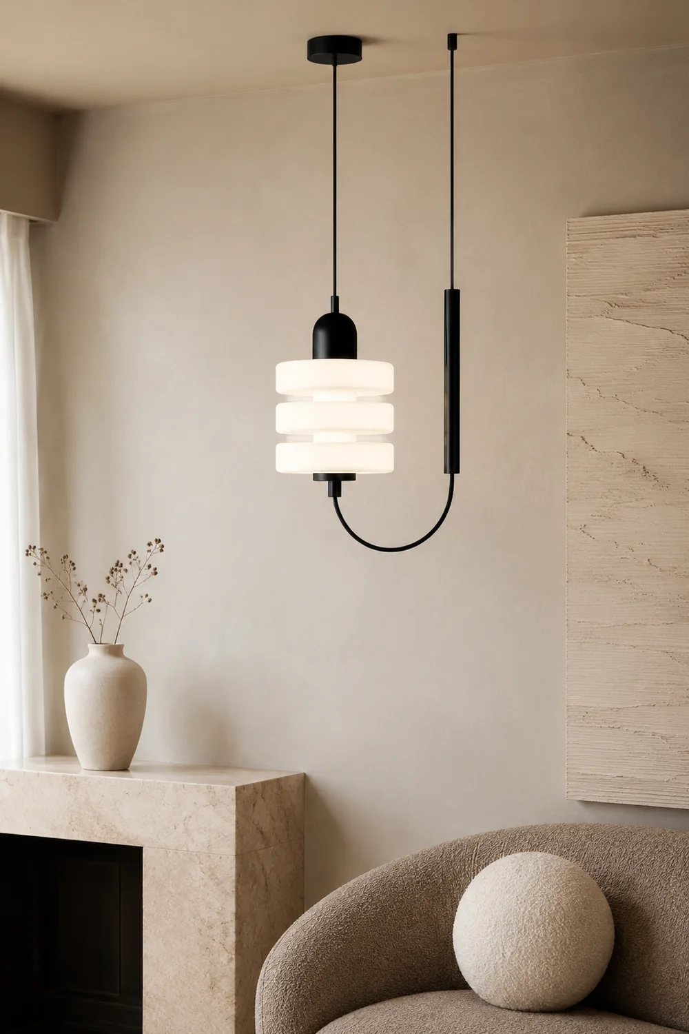 Small Nordic Glass Pendant Lamp - Lumpaz