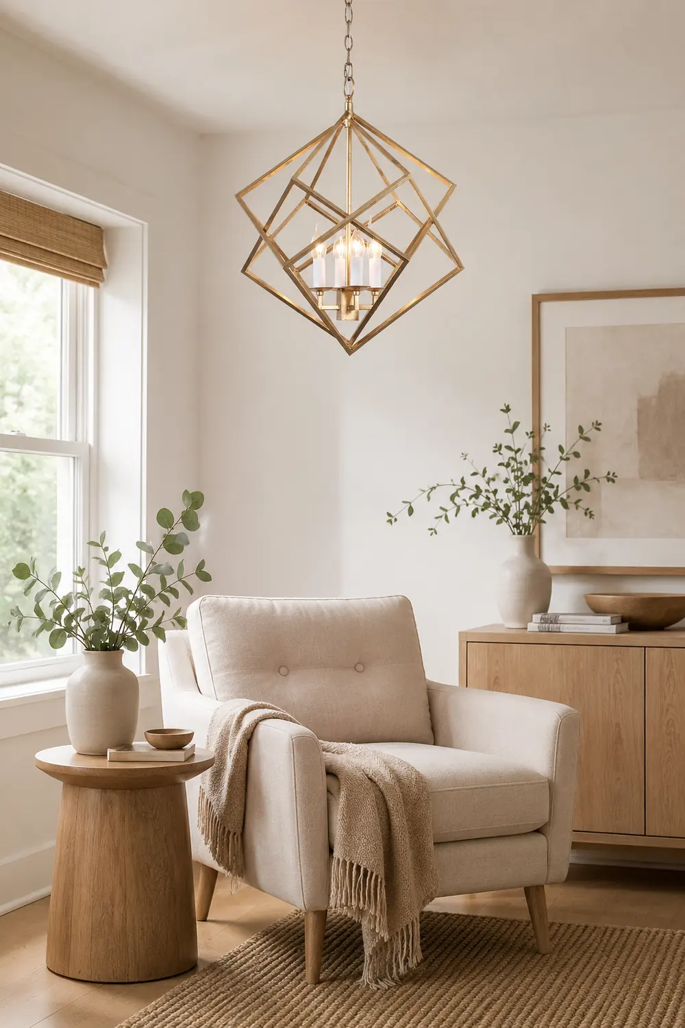 Voss Geometric Pendant Light - Lumpaz