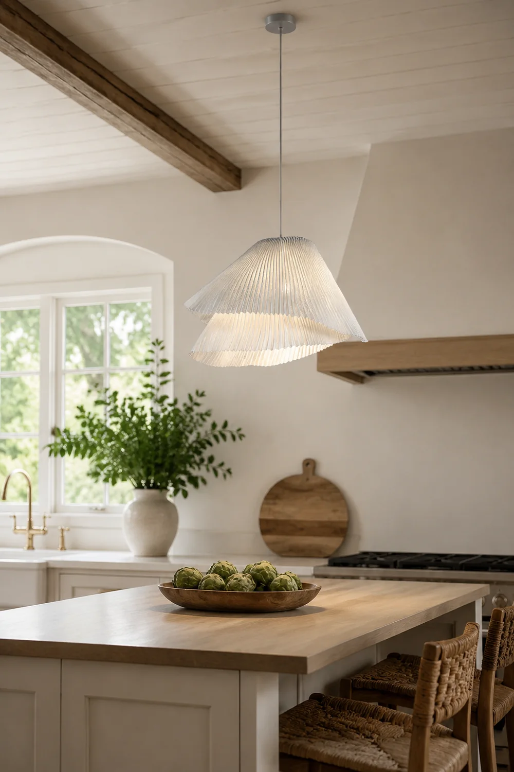 Harmonious Stainless Steel Mesh Pendant Lamp - Lumpaz