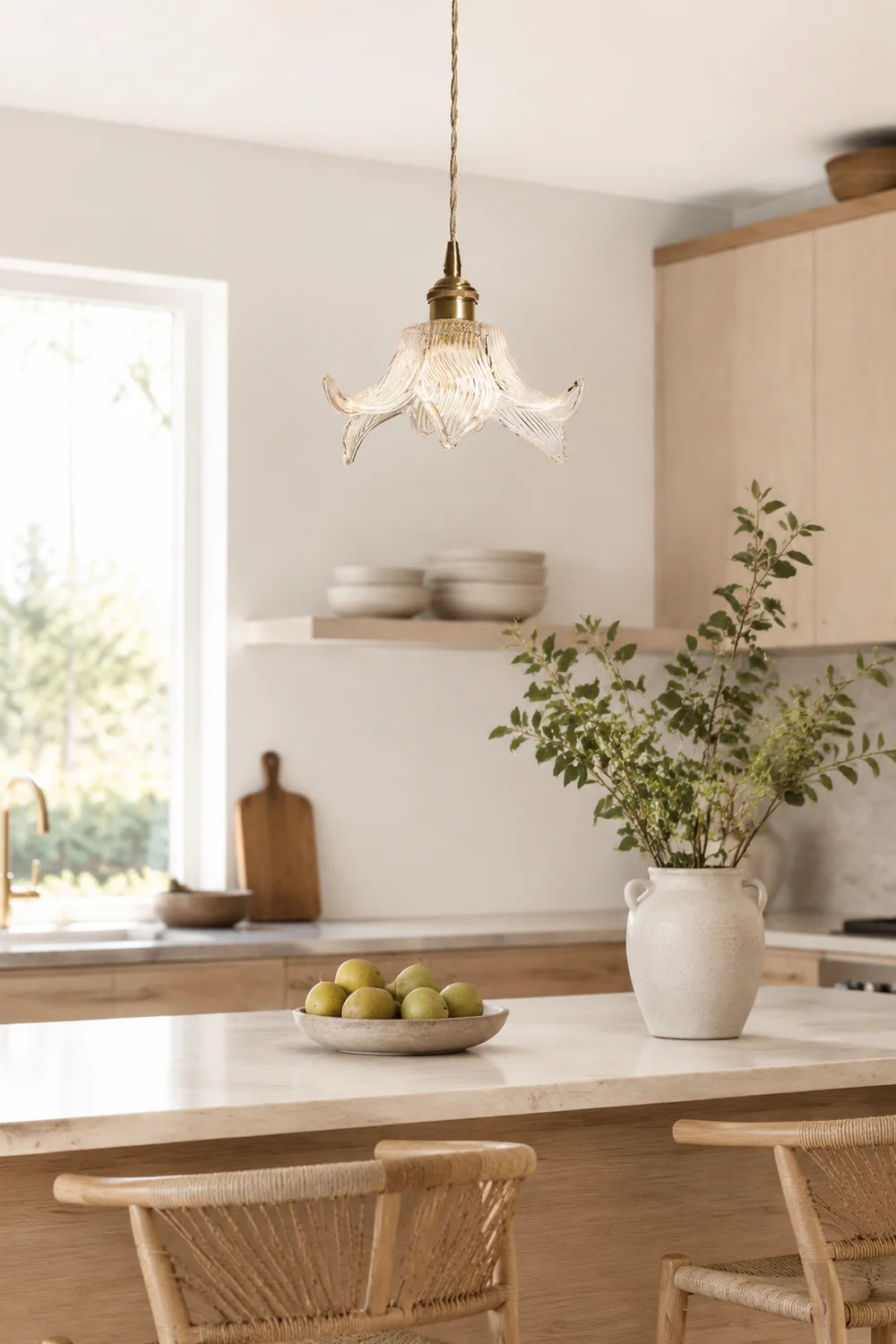 Transparent Crystal Pendant Light - Lumpaz