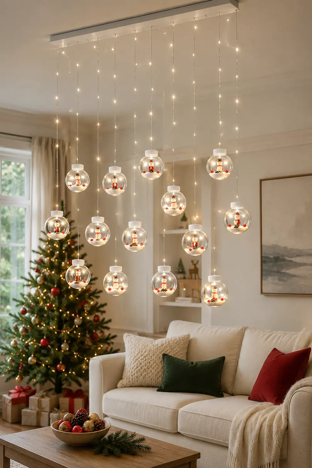 Christmas Ball String Lights - Lumpaz