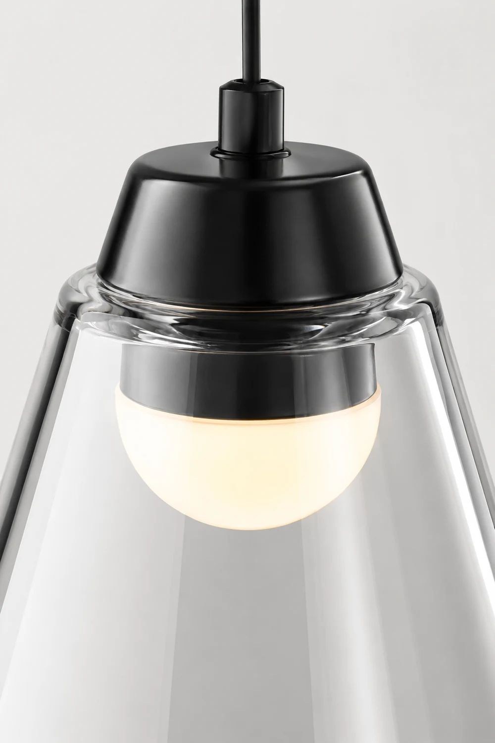 Sculptural Glass Pendant Lamp - Lumpaz