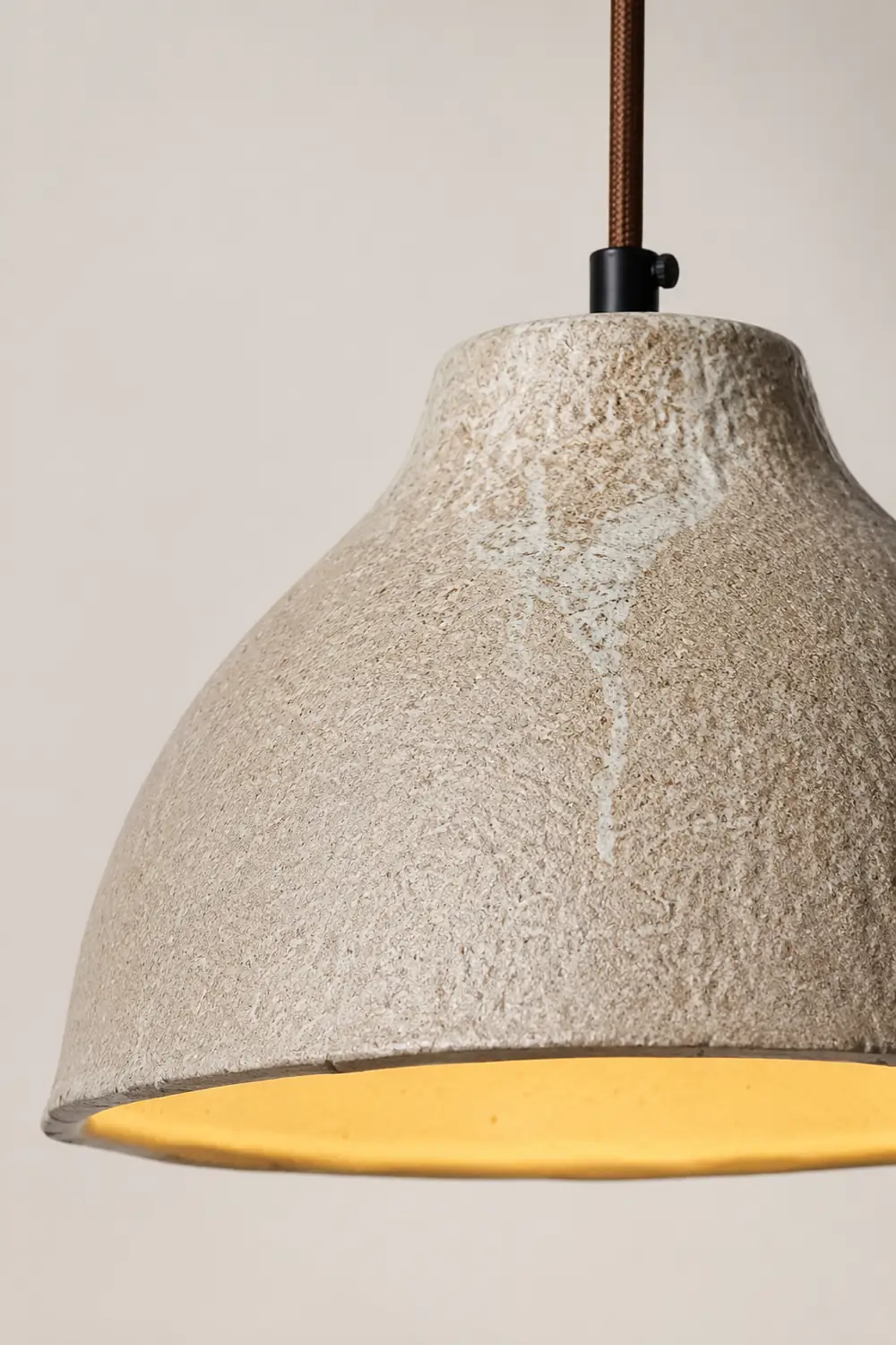 Raku Retro Ceramic Pendant Lamp - Lumpaz