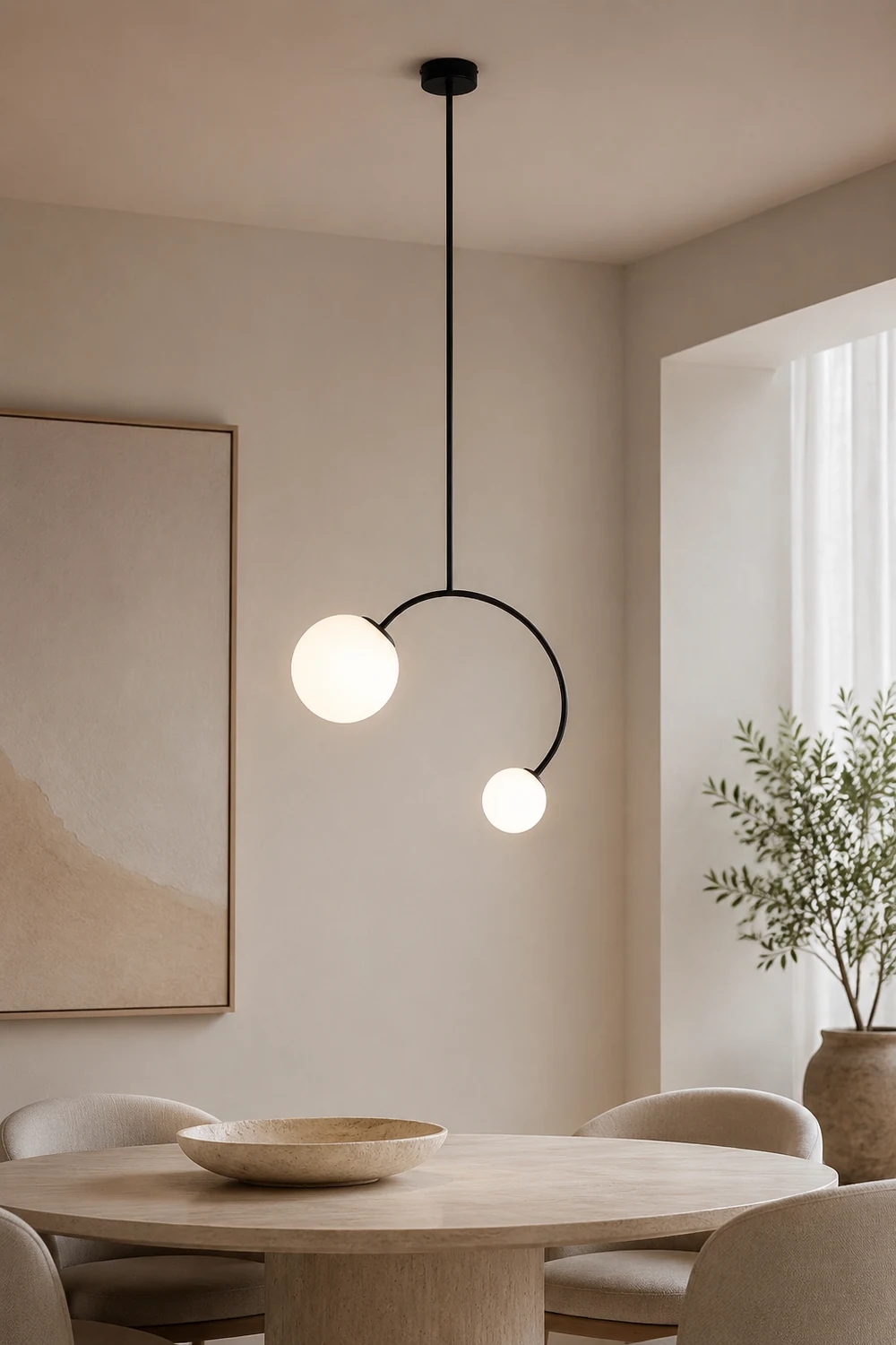 Balance Glass Pendant Lamp - Lumpaz