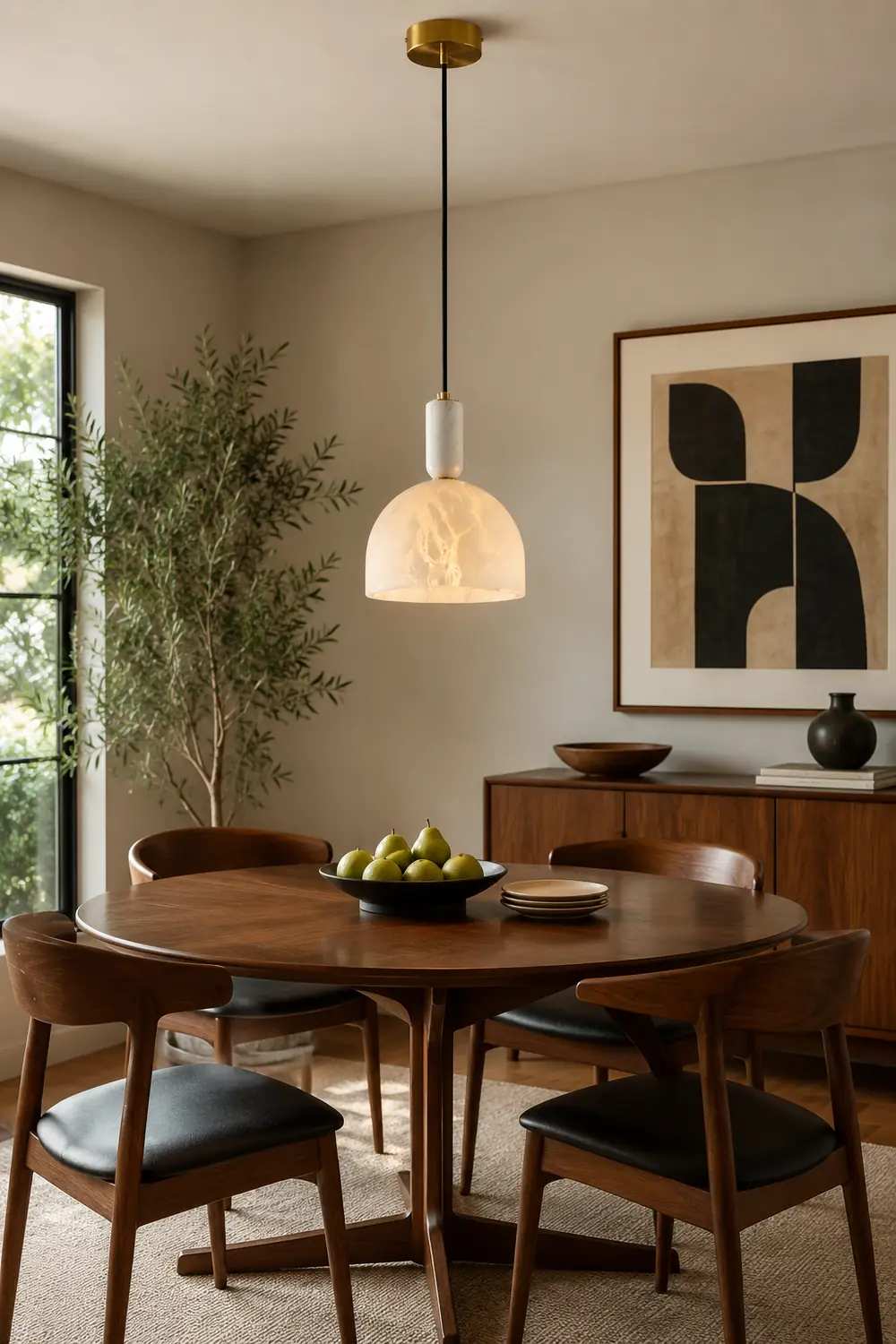 Blair Alabaster Pendant Light - Lumpaz
