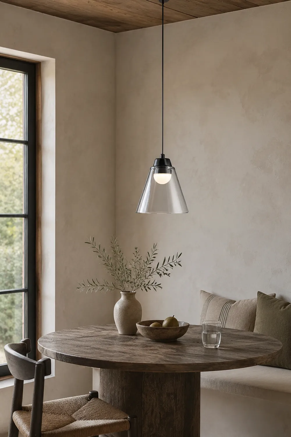 Sculptural Glass Pendant Lamp - Lumpaz